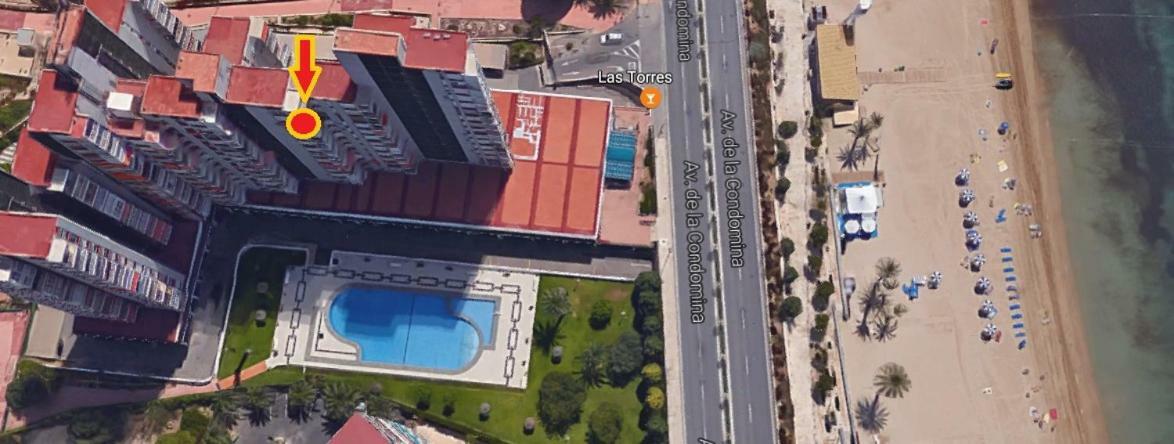 Apartamento En 1ª Linea Con Piscina Alicante Exteriör bild